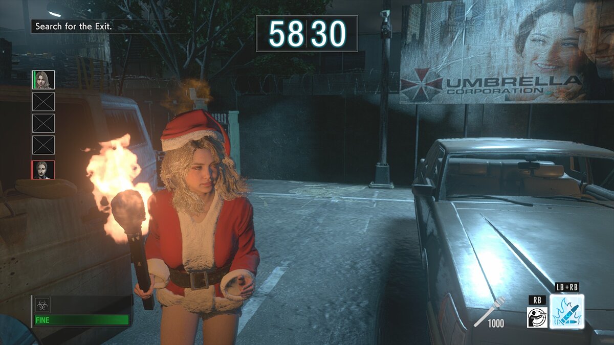 Resident Evil: Resistance — Santa girls