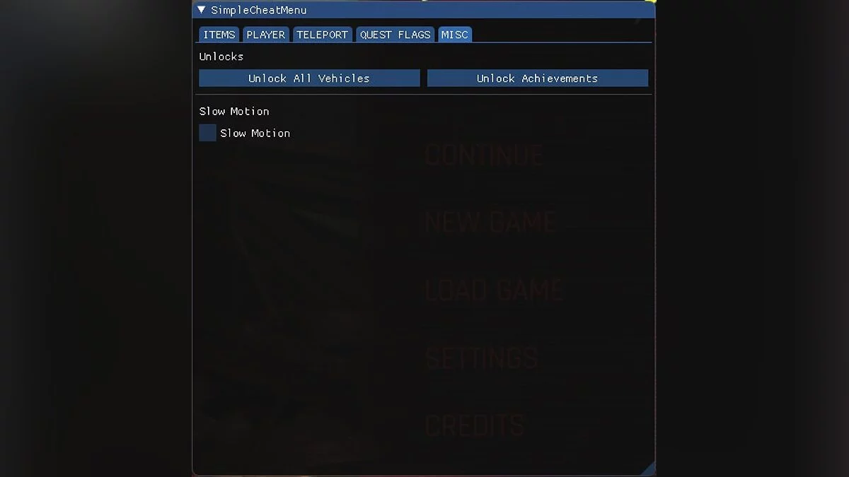 Cyberpunk 2077 — Menú de calor simple V44.2