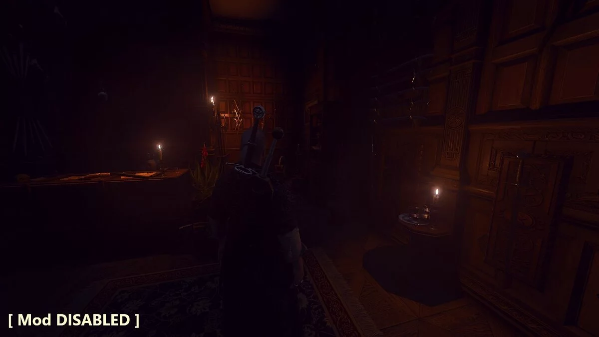 The Witcher 3: Wild Hunt - Complete Edition — Нет эффекта яркости свечи