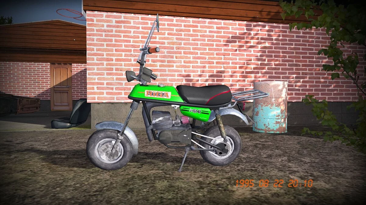 My Summer Car — Skin "RIGA-MINI" for moped Jonnez-es