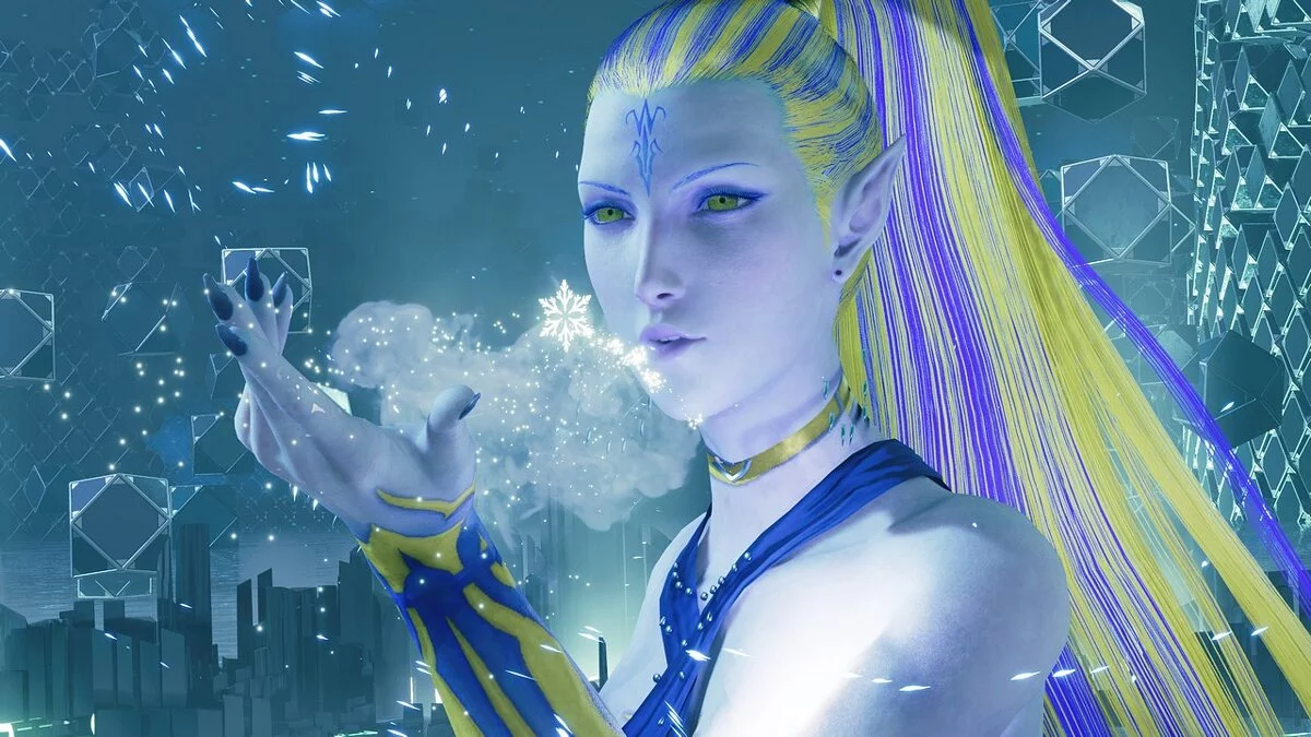 Final Fantasy VII Remake — Shiva from Final Fantasy 8