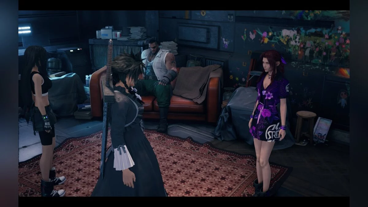 Final Fantasy VII Remake — Стандартная юбка Айрис