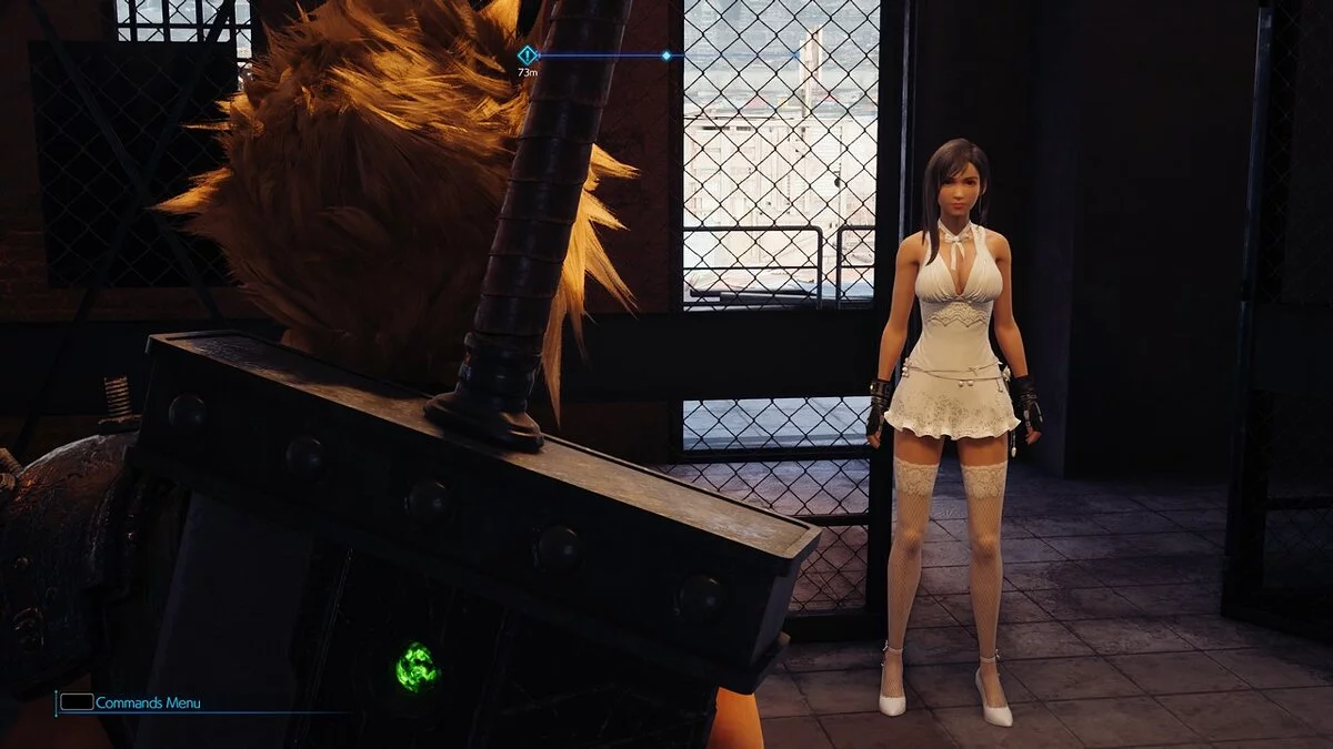 Final Fantasy VII Remake — Белое кружевное платье для Тифы