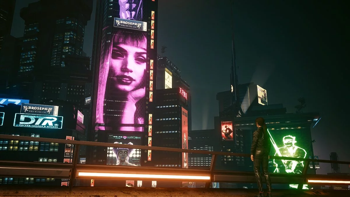 Cyberpunk 2077 — Publicidad con alegría