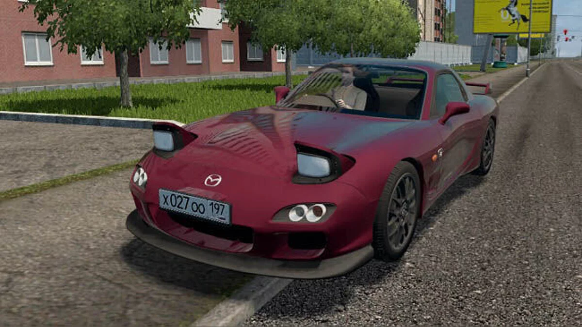 City Car Driving — Mazda RX-7