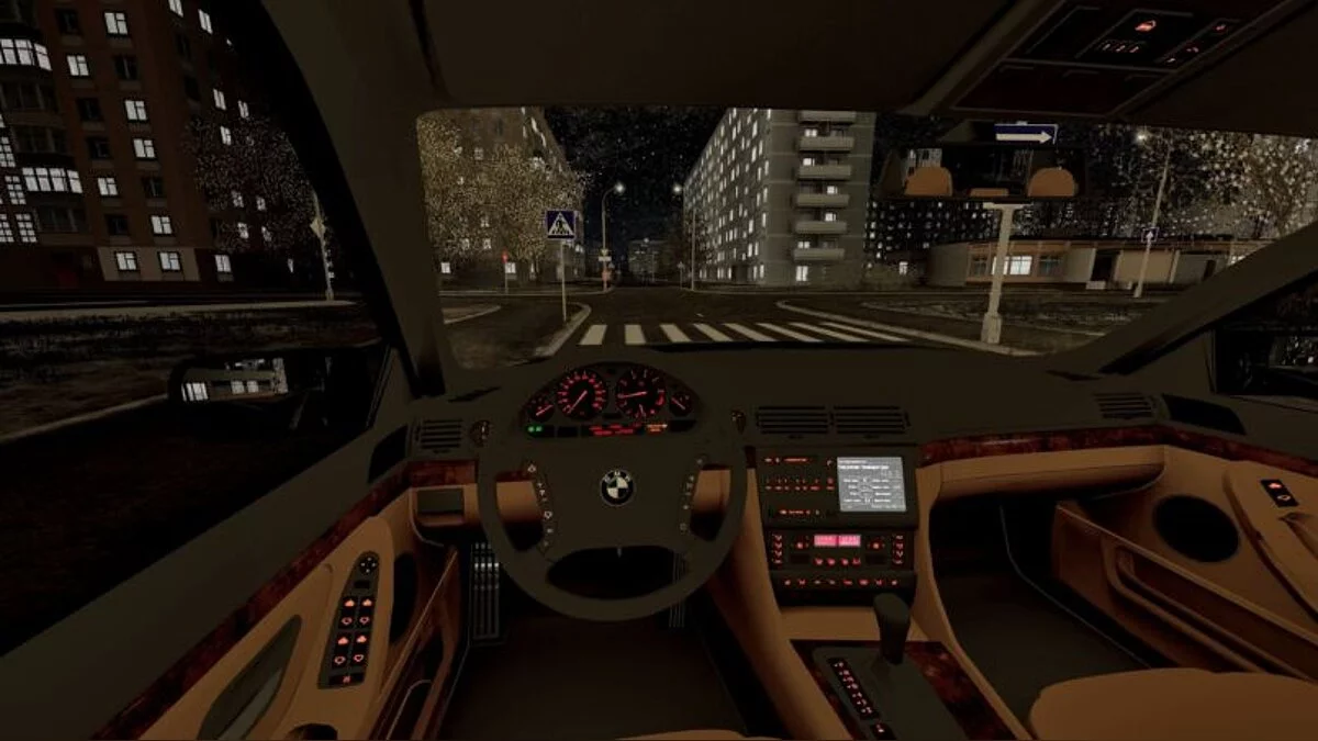 City Car Driving — BMW E38