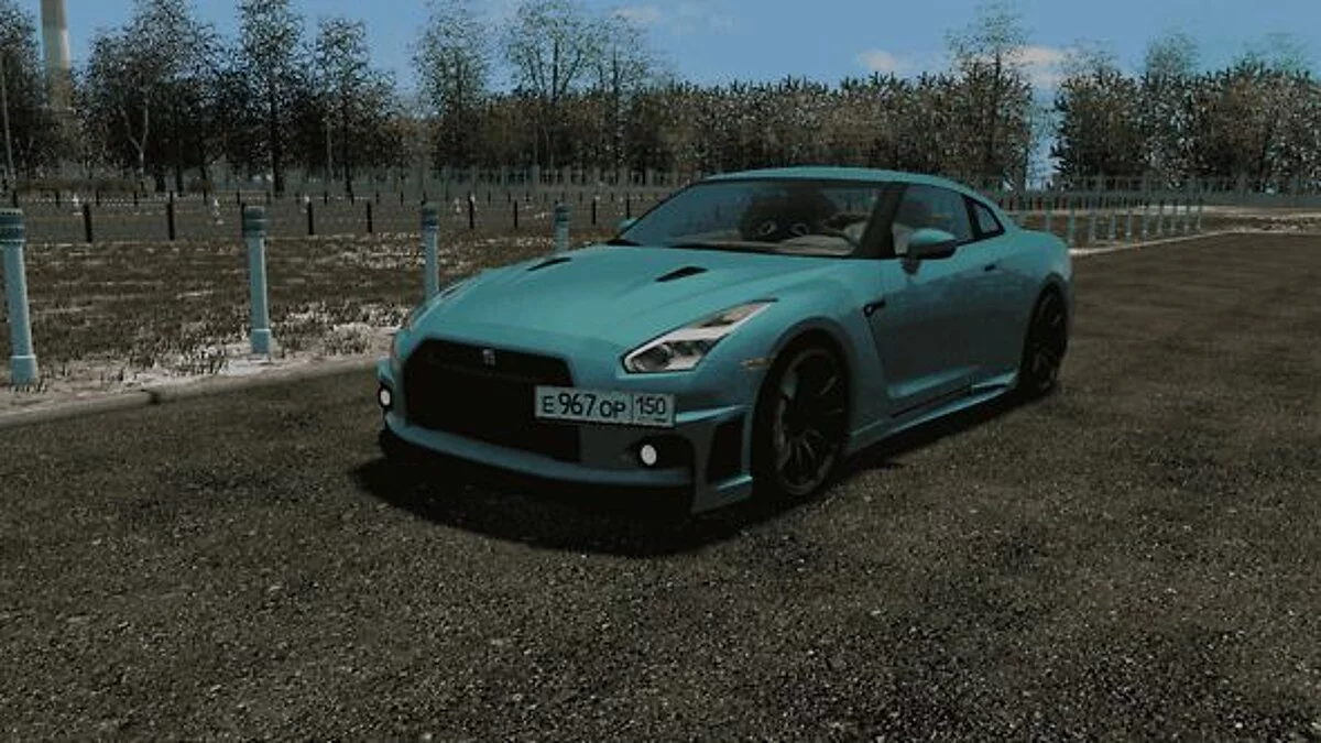 City Car Driving — Nissan GT-R z.8 AMT