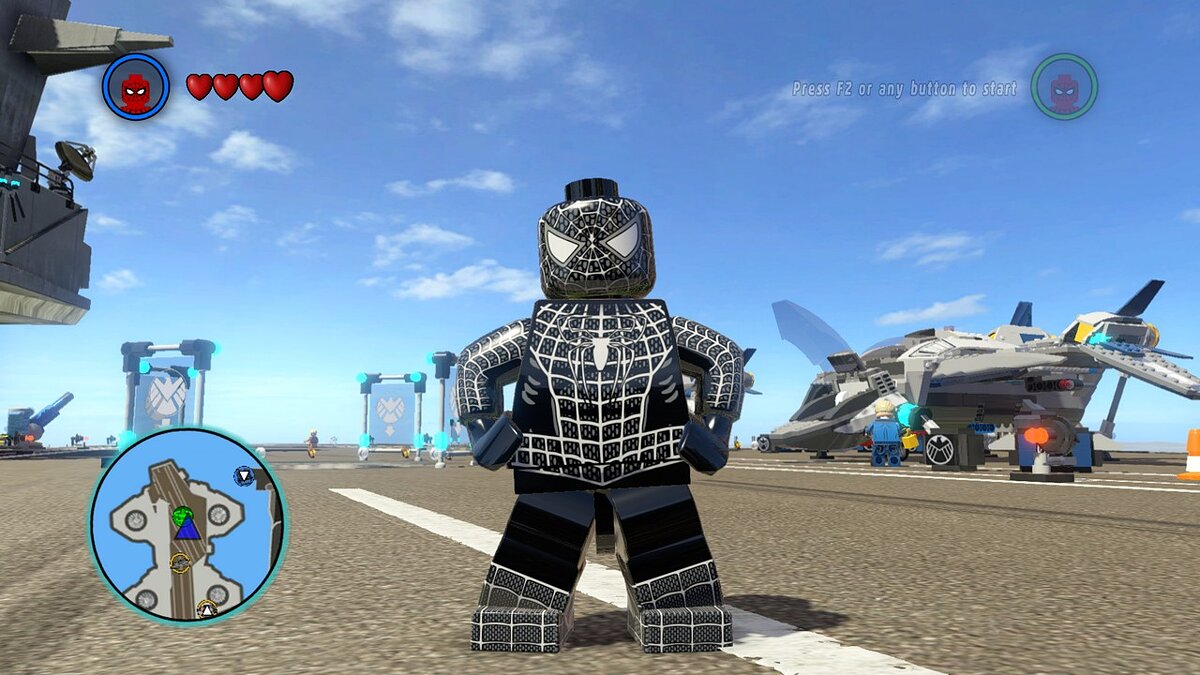 LEGO Marvel Super Heroes — Black suit from the movie "Spider-Man 3"