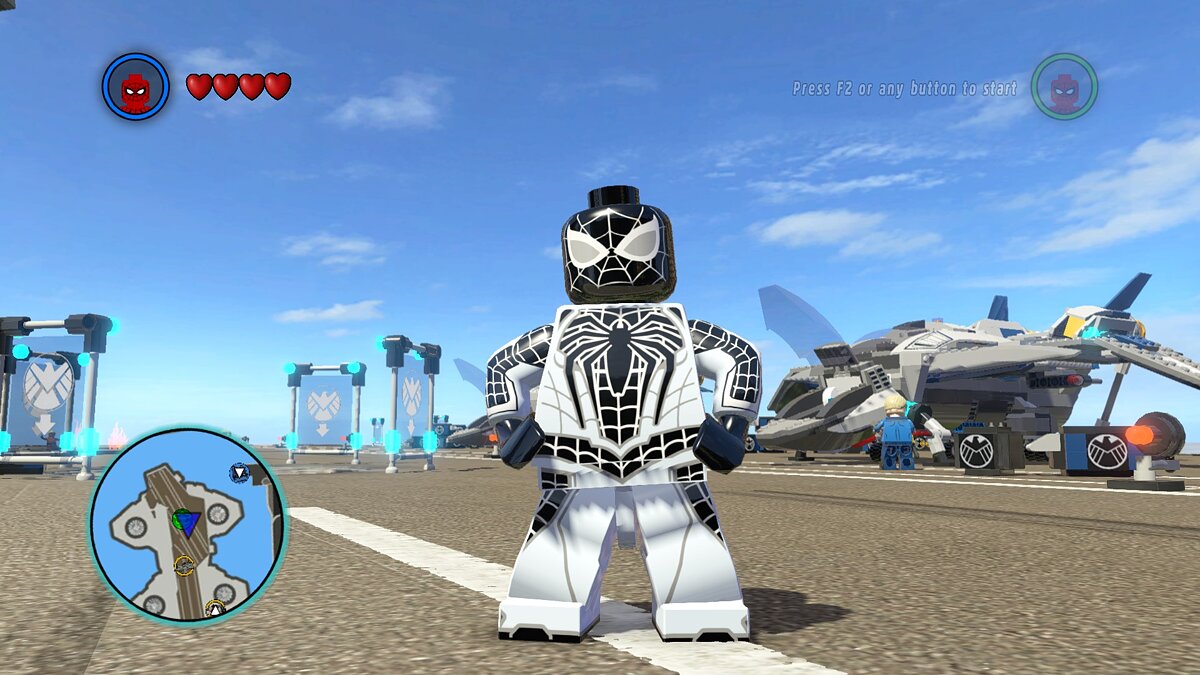 LEGO Marvel Super Heroes — Negative costume from the game Spider-man PS4