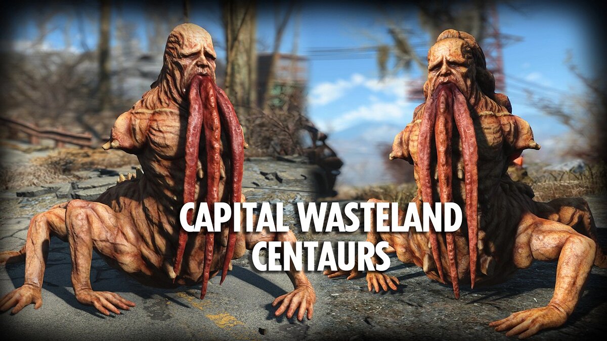 Fallout 4: Game of the Year Edition — Capital Wasteland Centaurs