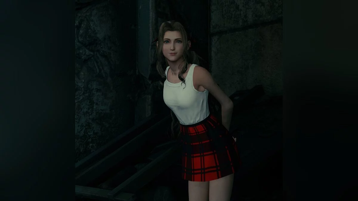 Final Fantasy VII Remake — Disfraz de colegiala Iris