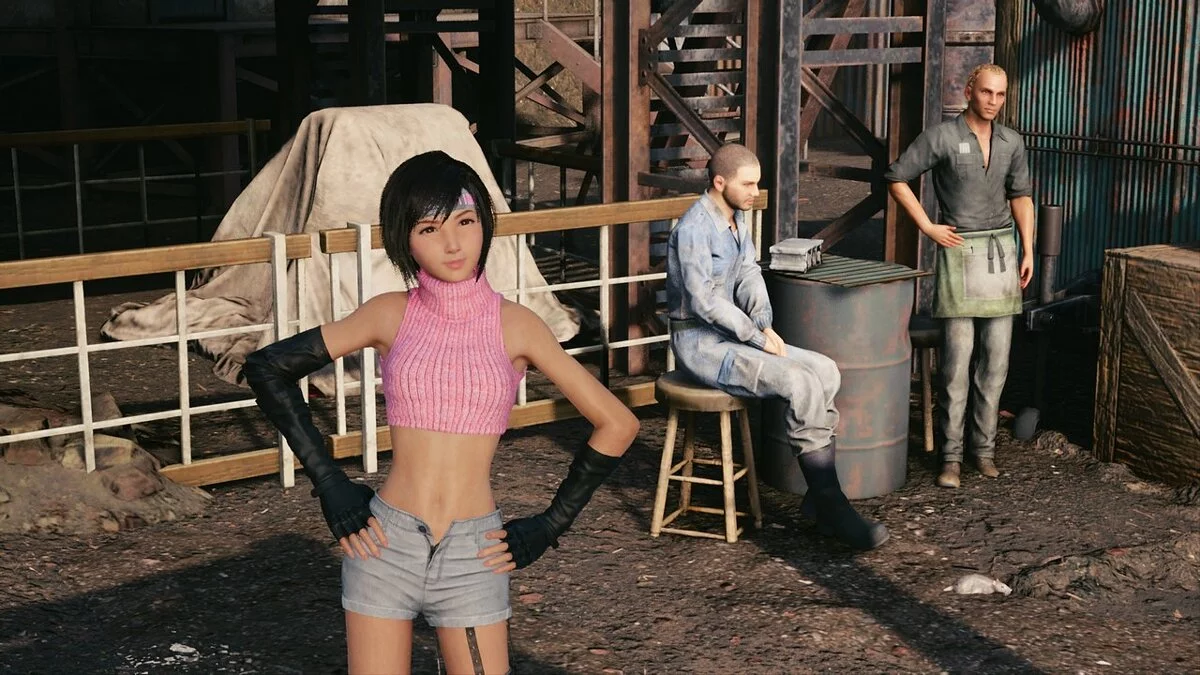 Final Fantasy VII Remake — Юффи - легкий костюм куноичи