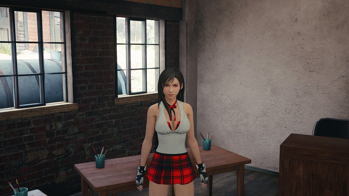 Final Fantasy VII Remake — Schoolgirl Tifa Costume