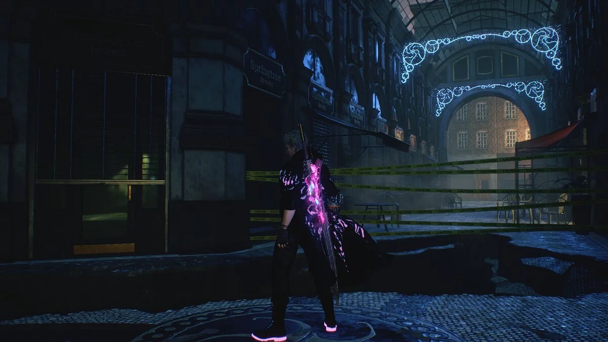 Devil May Cry 5 — Неоновий настрій Неро