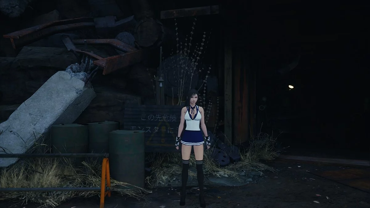 Final Fantasy VII Remake — Disfraz de colegiala japonesa Tifa