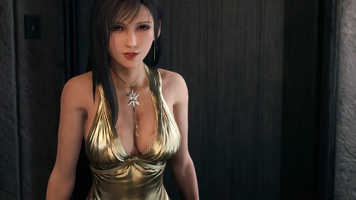 Final Fantasy VII Remake — Tifa's Golden Dress