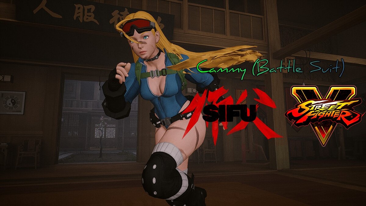 Sifu — Cammy (battle suit) from the game Street Fighter 5