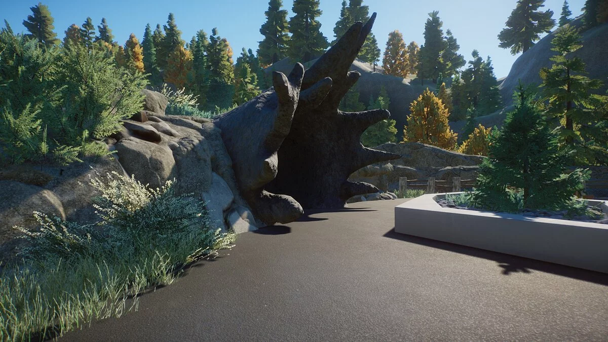 Planet Zoo — Nuevo juego de piedras artificiales.