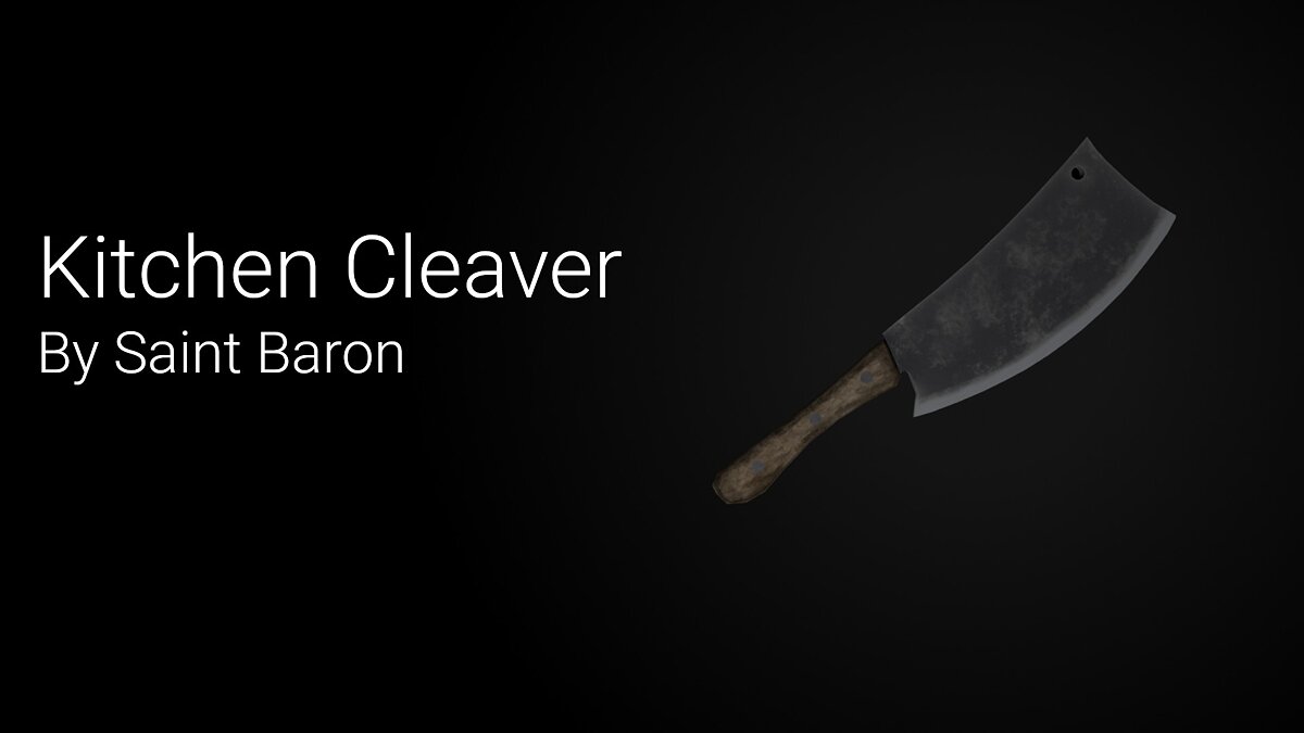 Blade and Sorcery — Kitchen cleaver