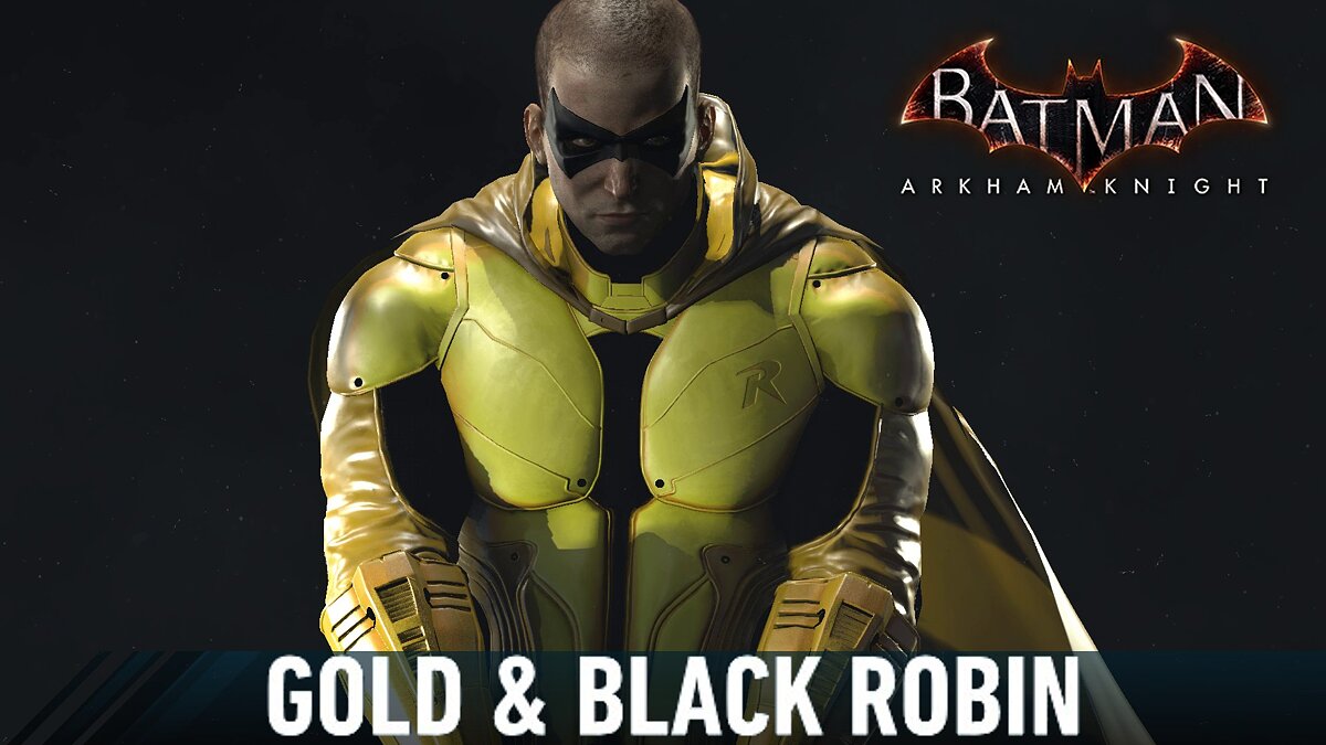 Batman: Arkham Knight — Black and Gold Robin