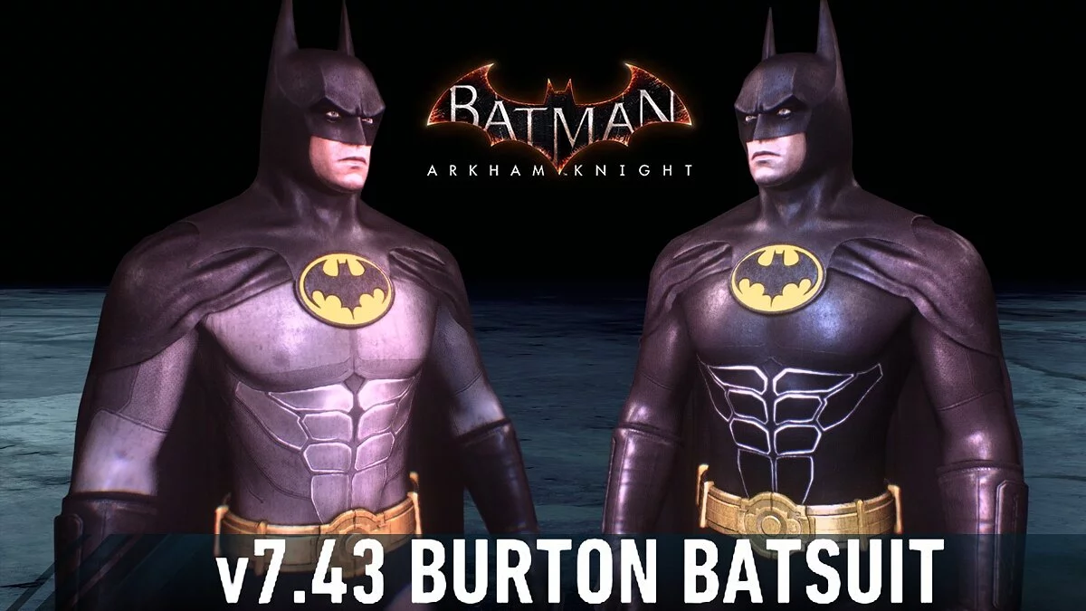 Batman: Arkham Knight — El batitraje de Burton