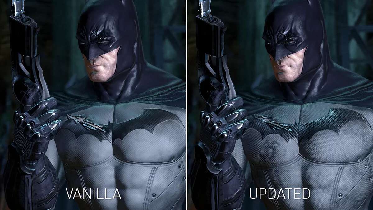 Batman: Arkham Asylum — Пакет текстур HD