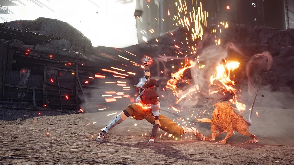 Final Fantasy VII Remake — Полностью играбельная Джесси