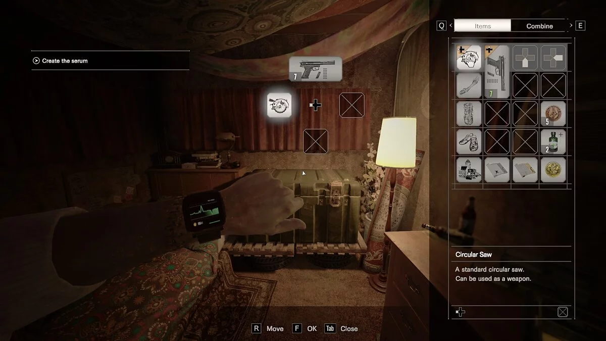 Resident Evil 7 Biohazard — Налаштування поля зору