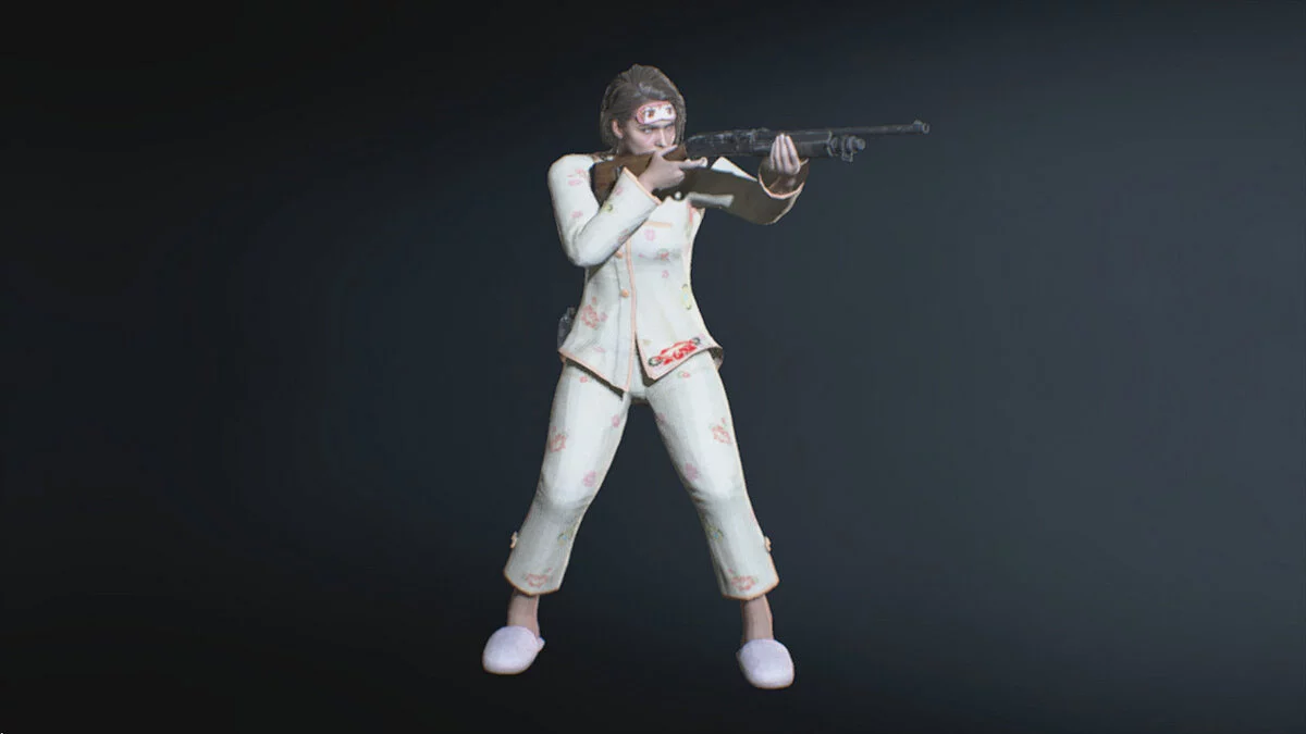 Resident Evil 3 — Jill in pajamas