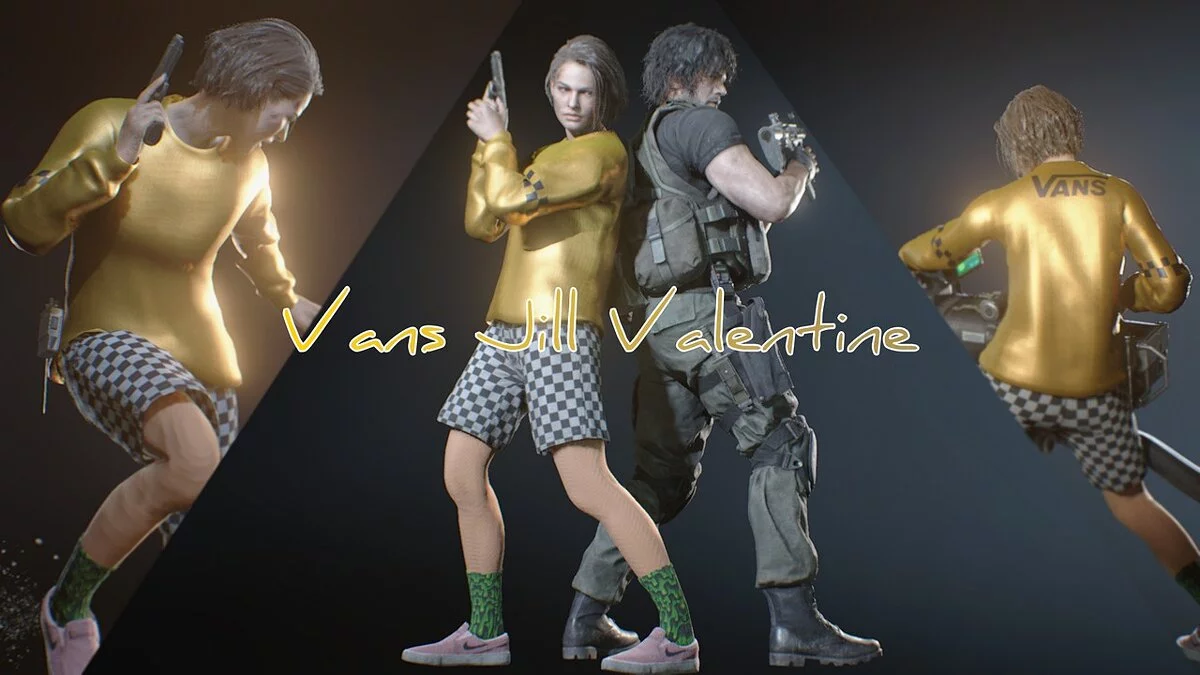 Resident Evil 3 — Ropa de skater para Jill