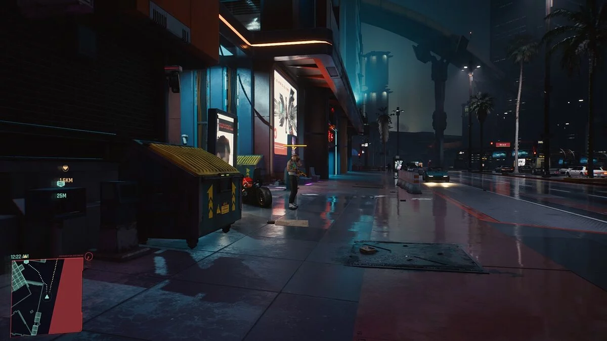 Cyberpunk 2077 — Enemigos sin barras de salud.