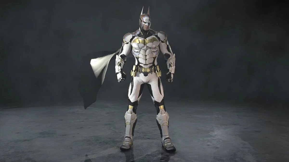 Batman: Arkham Knight — Біло-золотий костюм v 8.04