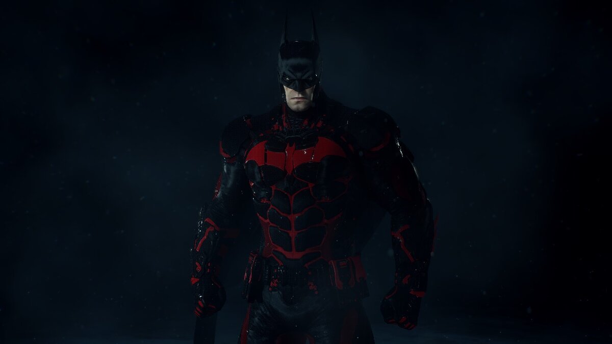 Batman: Arkham Knight — Set of black and red suits