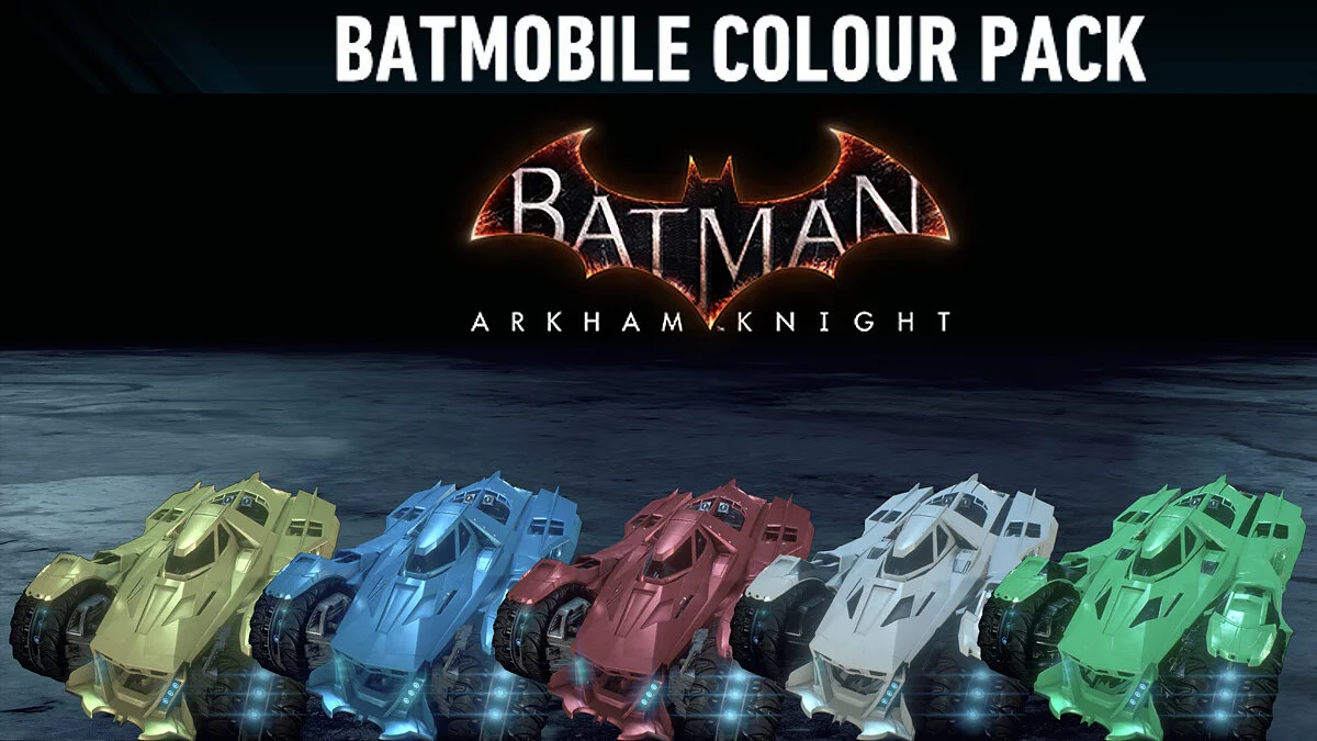 Batman: Arkham Knight — Batmobile Color Set