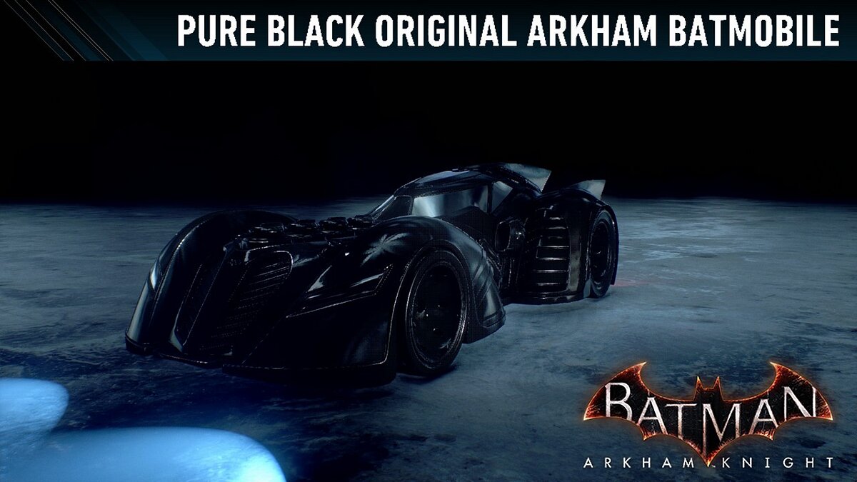 Batman: Arkham Knight — Black original Batmobile