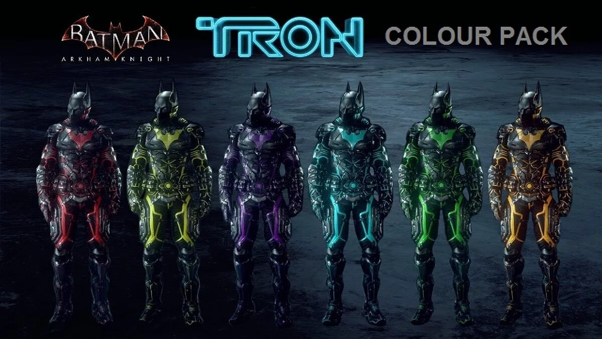 Batman: Arkham Knight — Set of colors for the “Beyond” costume