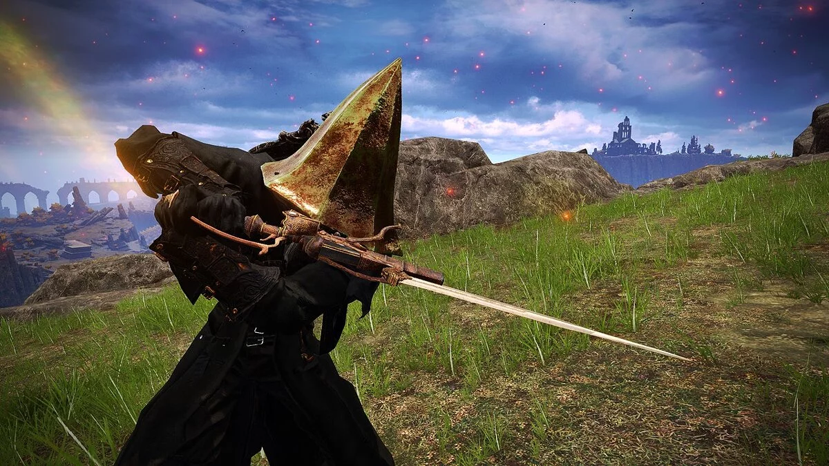 Elden Ring — Палаш всадника из игры Bloodborne