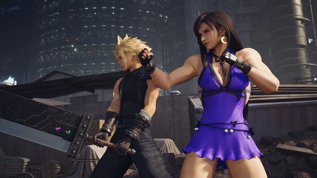 Final Fantasy VII Remake — Тифа - бодибилдер