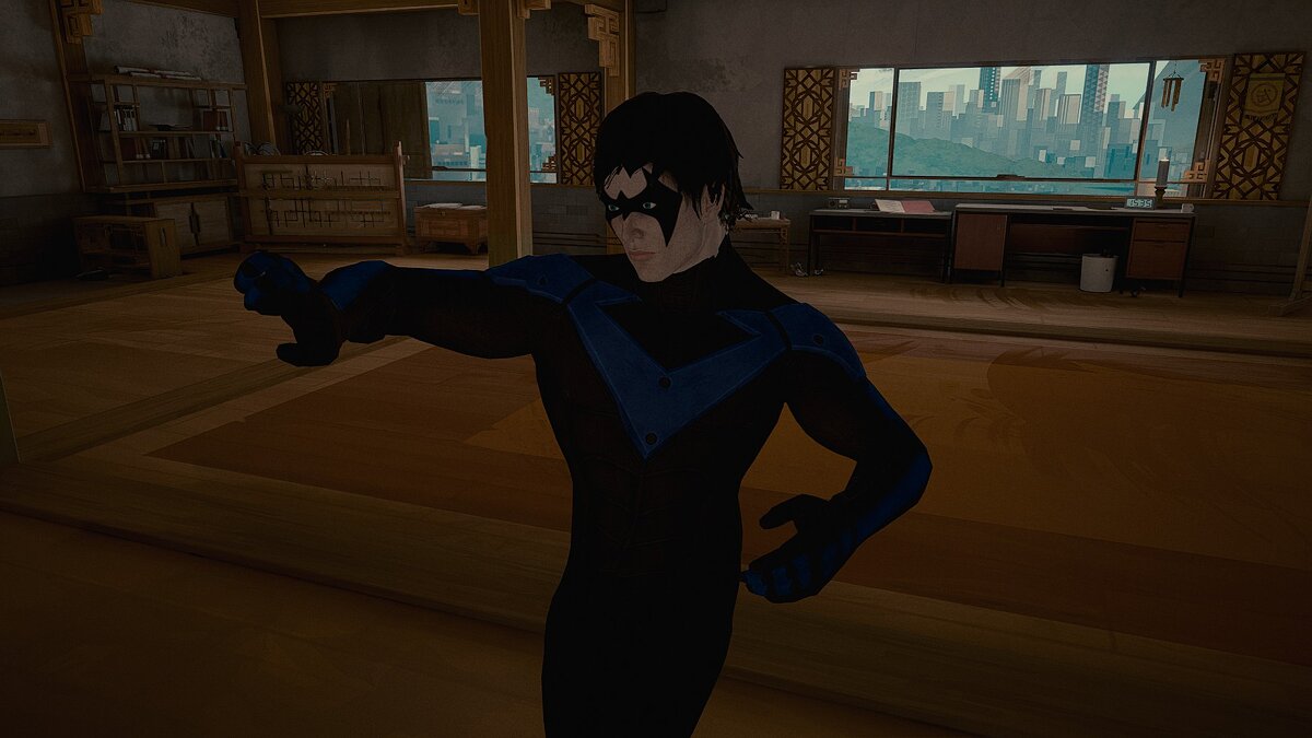 Sifu — Nightwing from the game Arkham City