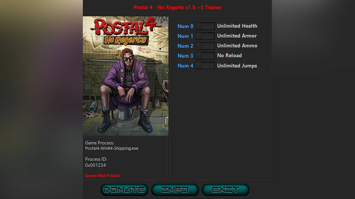 Postal 4: No Regerts — Trainer (+5) [1.0]