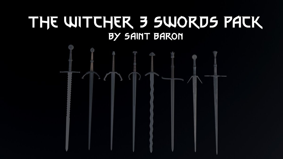 Blade and Sorcery — Set of swords from the game “The Witcher 3”