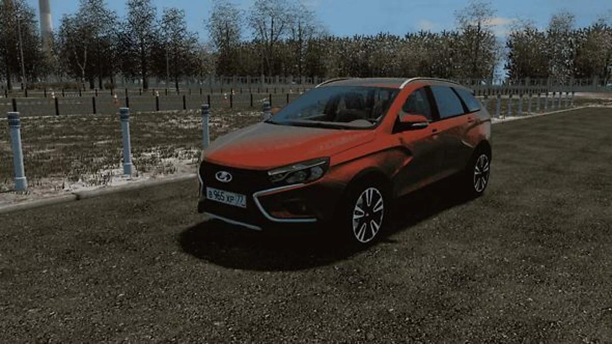 City Car Driving — Lada Vesta SW Cross 1.8