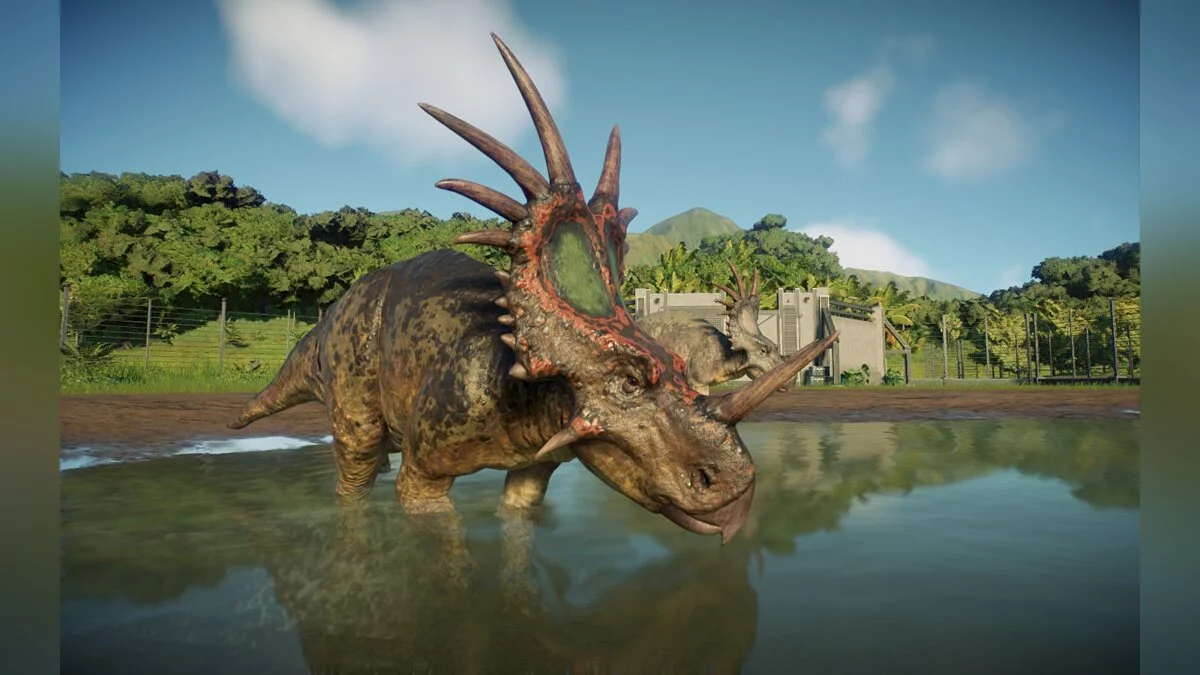 Jurassic World Evolution 2 — Estiracosaurio más preciso