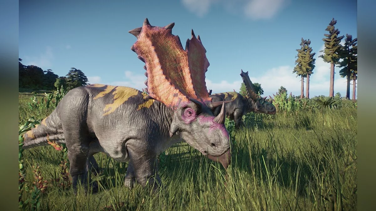 Jurassic World Evolution 2 — More accurate chasmosaurus