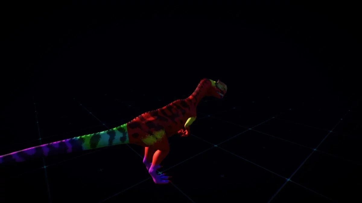 Jurassic World Evolution 2 — Радужный монолофозавр