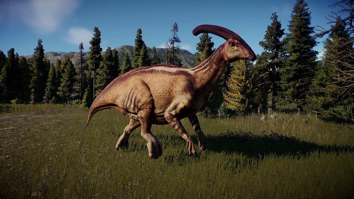 Jurassic World Evolution 2 — More accurate parasaurolophus