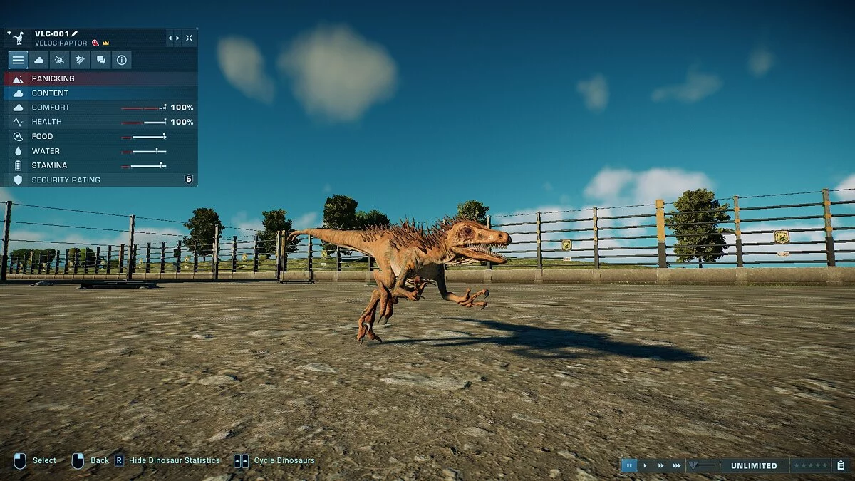 Jurassic World Evolution 2 — Prototipo del Velociraptor Spike