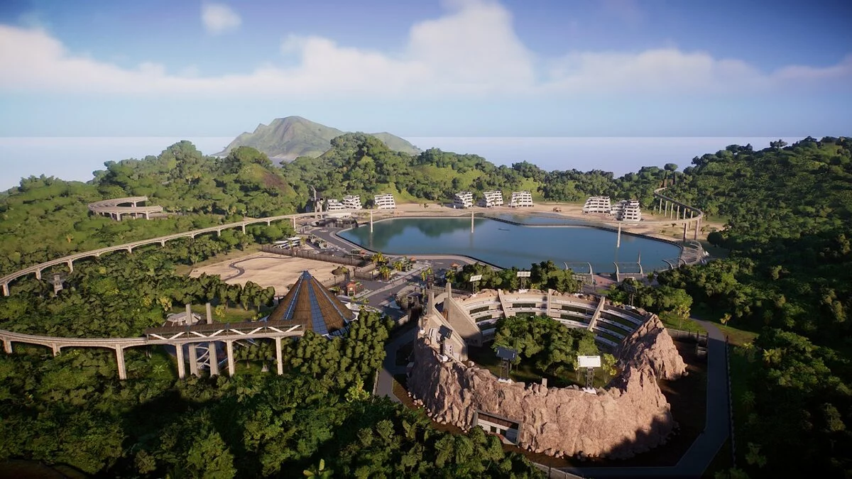 Jurassic World Evolution 2 — Карта юрского мира
