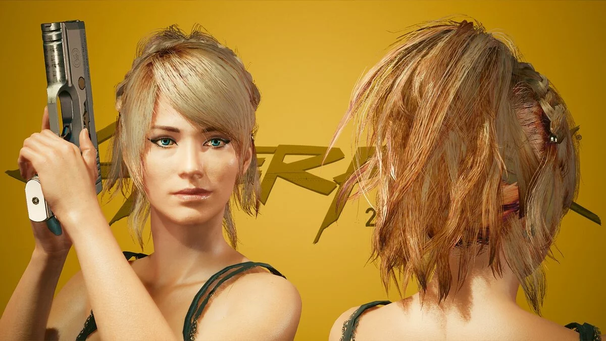 Cyberpunk 2077 — Alvarix hairstyle collection