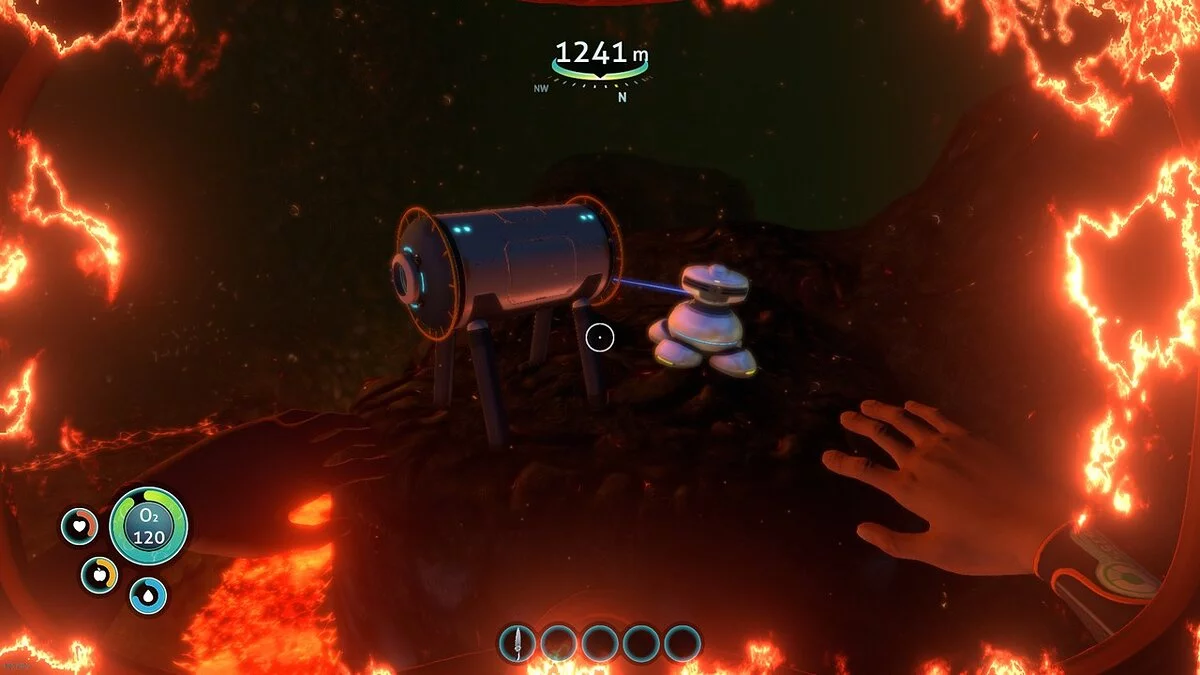 Subnautica — Desafío de la zona de lava